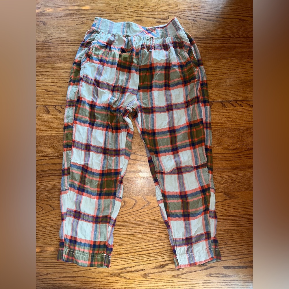 Free People Plaid Pants